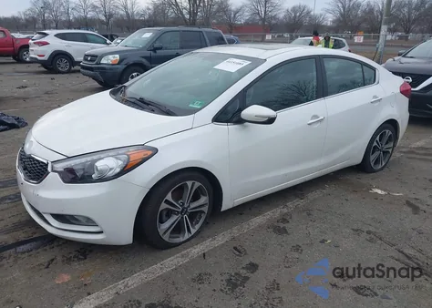 2016 Kia Forte Ex from USA, damaged, VIN KNAFZ4A86G5571420